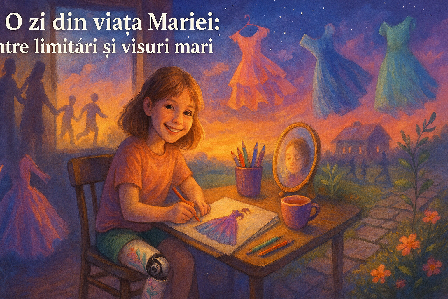 O zi din viața Mariei - între limitări și visuri mari 